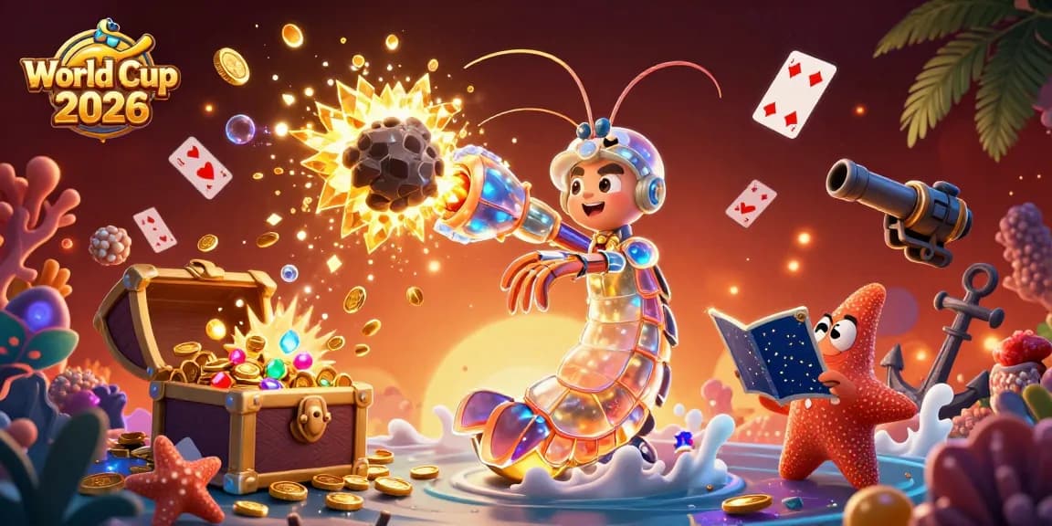 Join the thrilling action of World Cup 2026 with a dynamic 3D scene of galactic samurai and treasure!