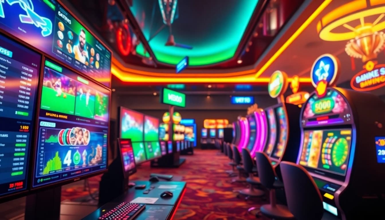 Exciting online gaming platform interface at new88go.com showcasing vibrant graphics and various games.