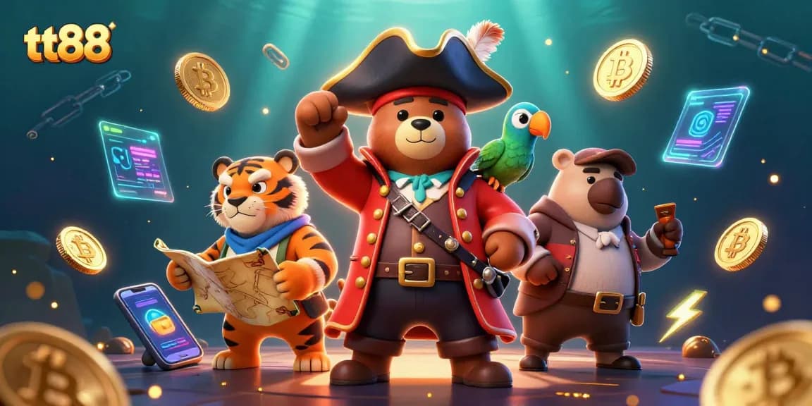 Engage with tt88 for thrilling casino adventures featuring a pirate-themed design captivating bettors.