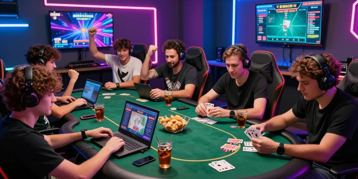 Players engaged in game bài đổi thưởng uy tín in an exciting and vibrant online gaming environment.