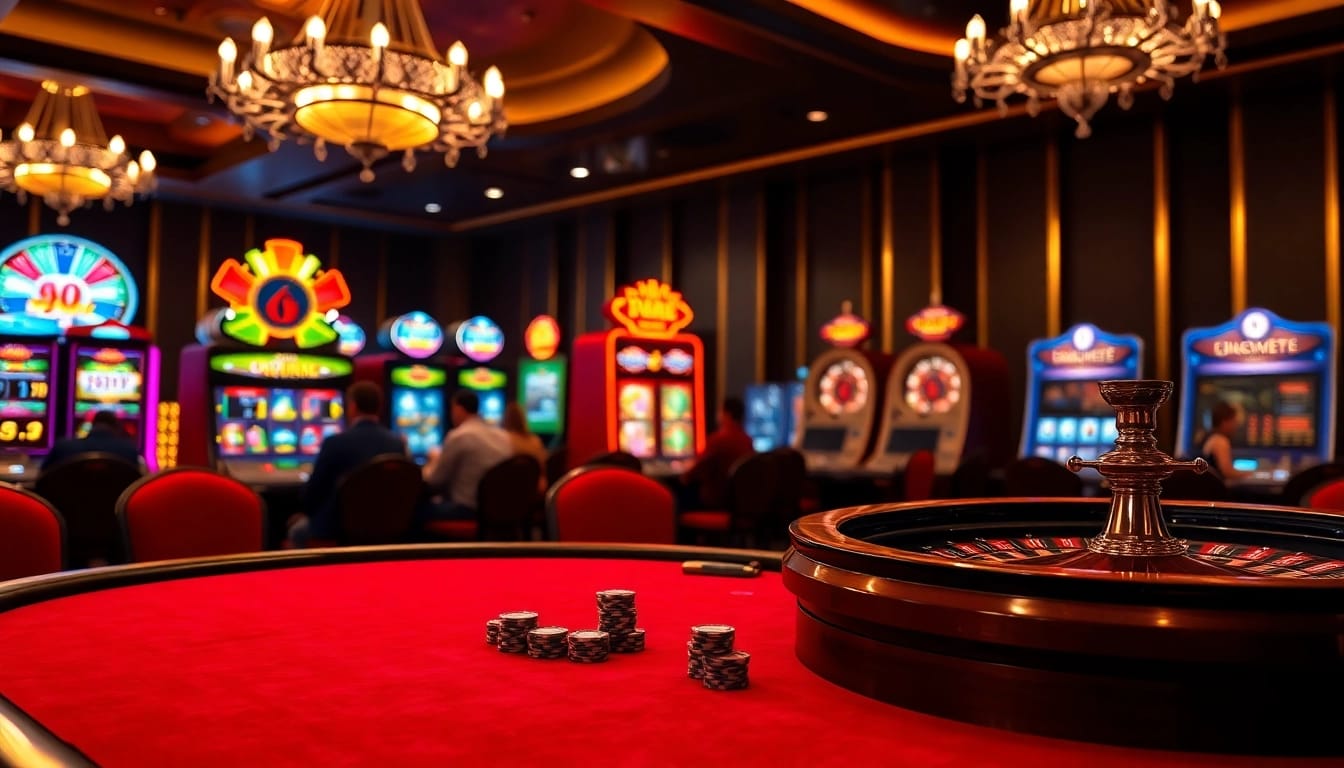 Players at a vibrant poker table at https://188v.today/ experiencing thrilling high-stakes gambling.
