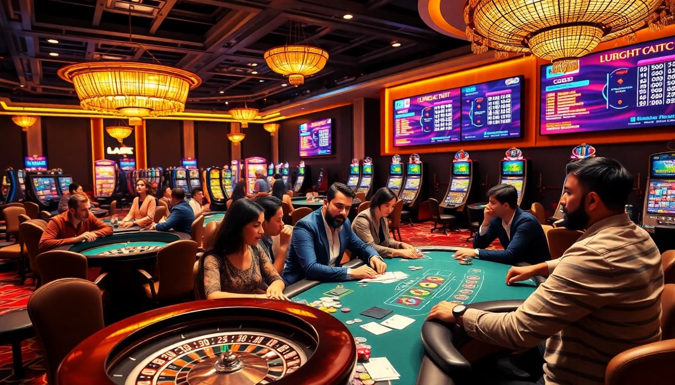 Engage in thrilling casino action at https://kjc365.com/ with vibrant poker games and roulette excitement.