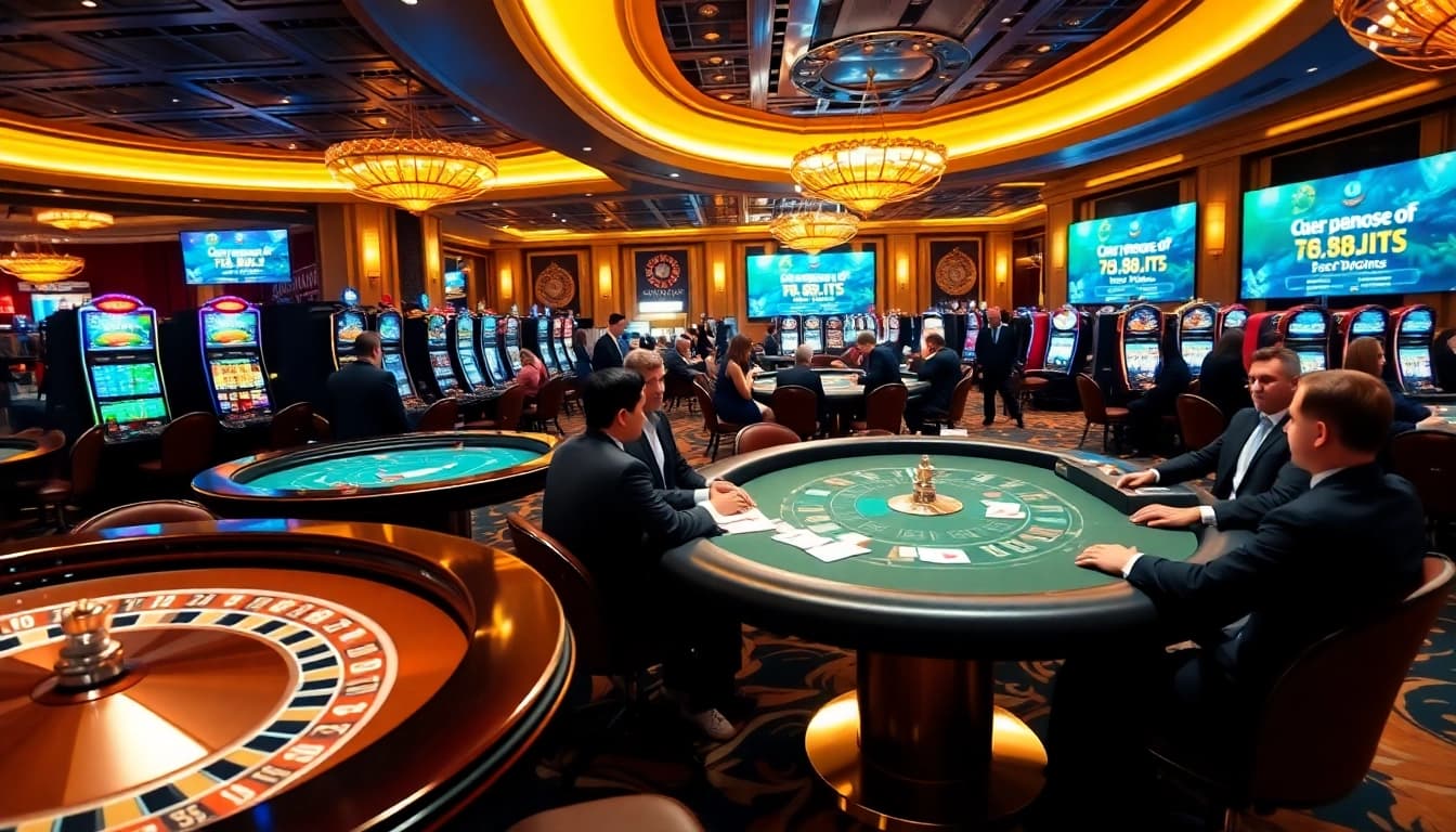 Experience thrilling gameplay at f8bet.net.in with poker tables and dynamic slot machines.