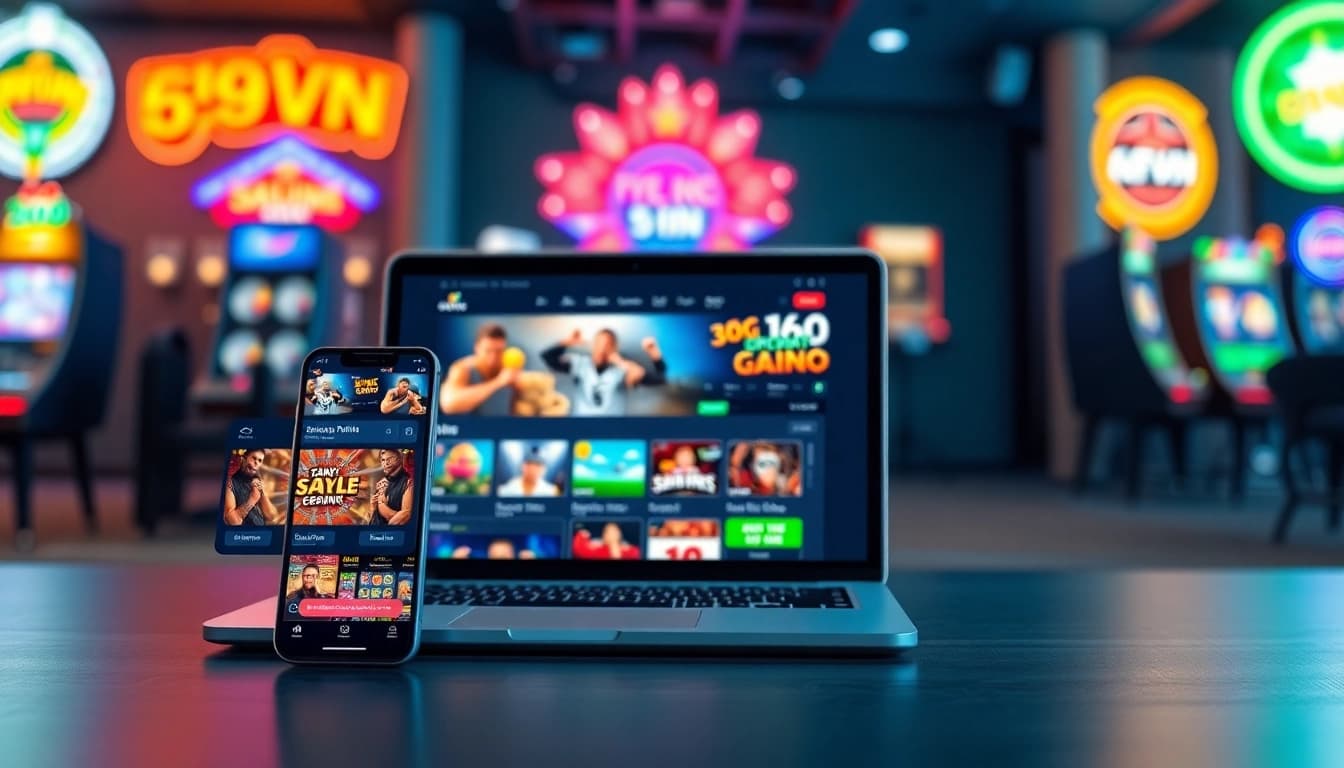 Experience the excitement of online gaming at Trang chủ 69VN with a vibrant digital interface.