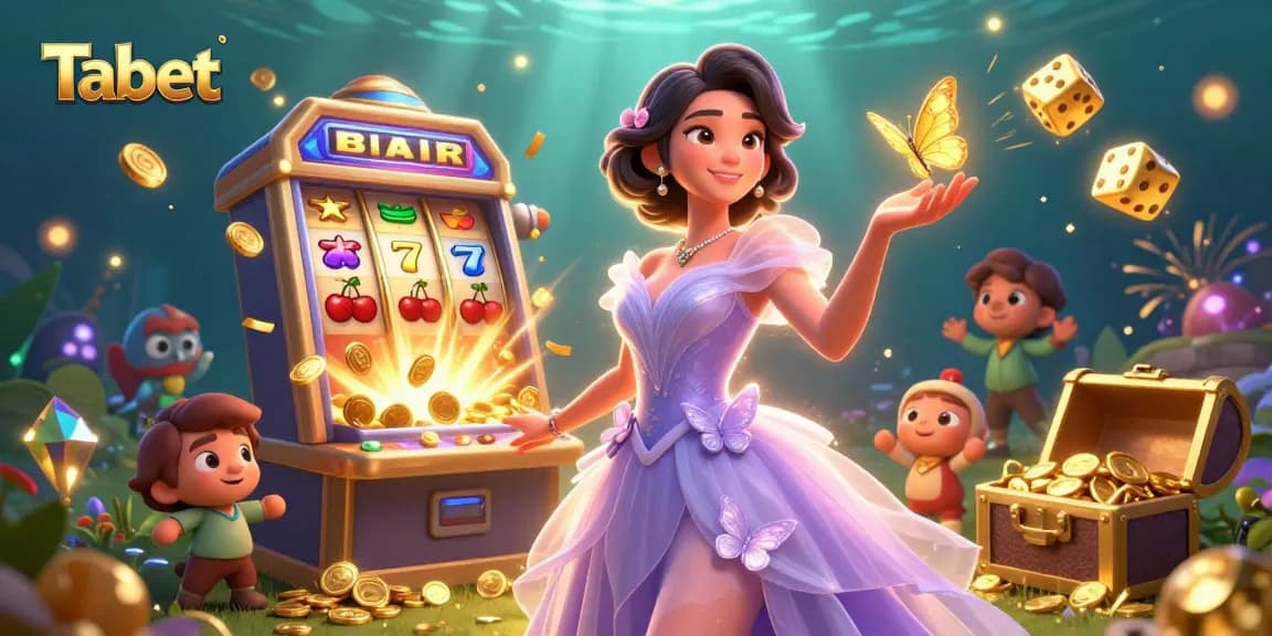 Experience thrilling wins at Tabet with vibrant slot machines and breathtaking casino scenes.