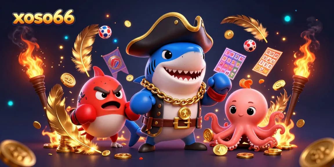 Engage with xoso66 in an exciting lottery atmosphere featuring dynamic characters and colorful elements.