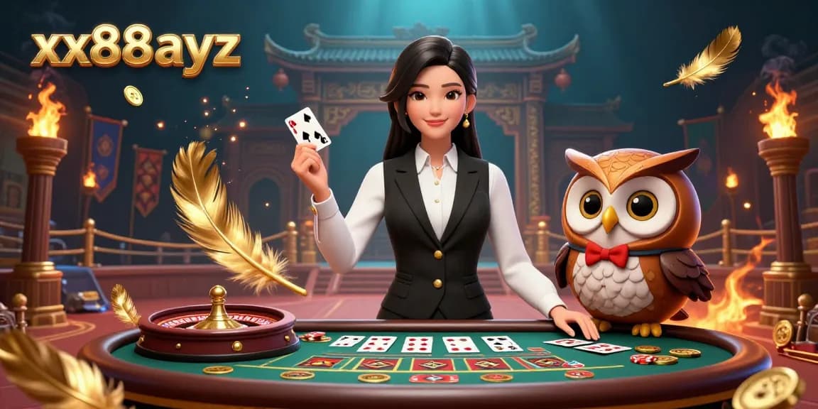 Experience thrilling gameplay at xx88 xyz with engaging dealers and dynamic casino elements.