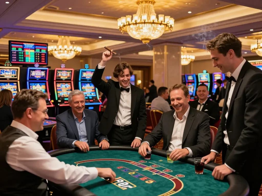 Exciting casino gaming scene at https://789win.ru.com/ showcasing colorful slots and engaged players in a lively atmosphere.