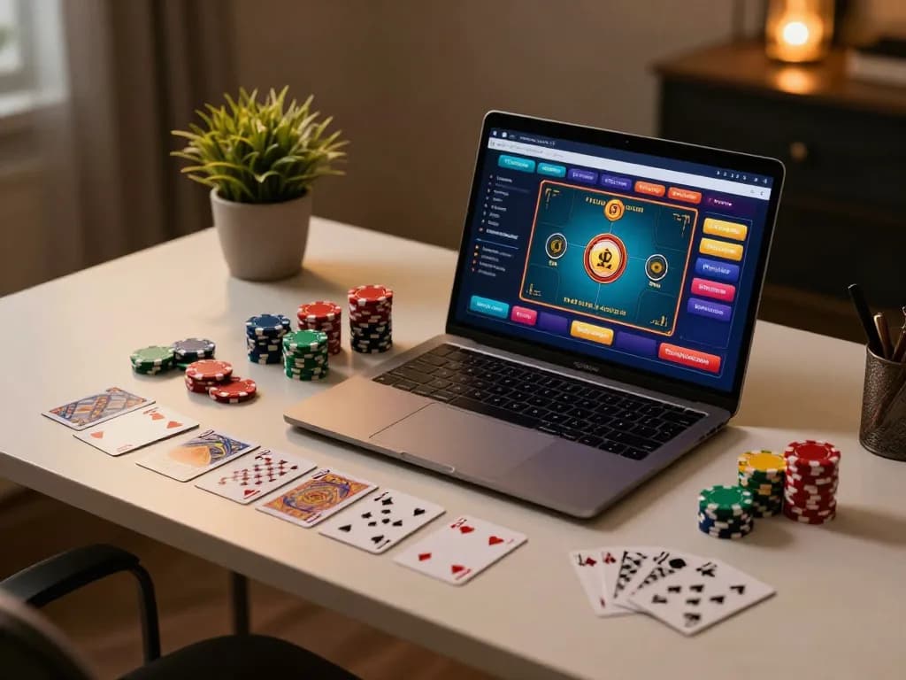 UU88 online gambling setup showcasing vibrant game interface and active player engagement.