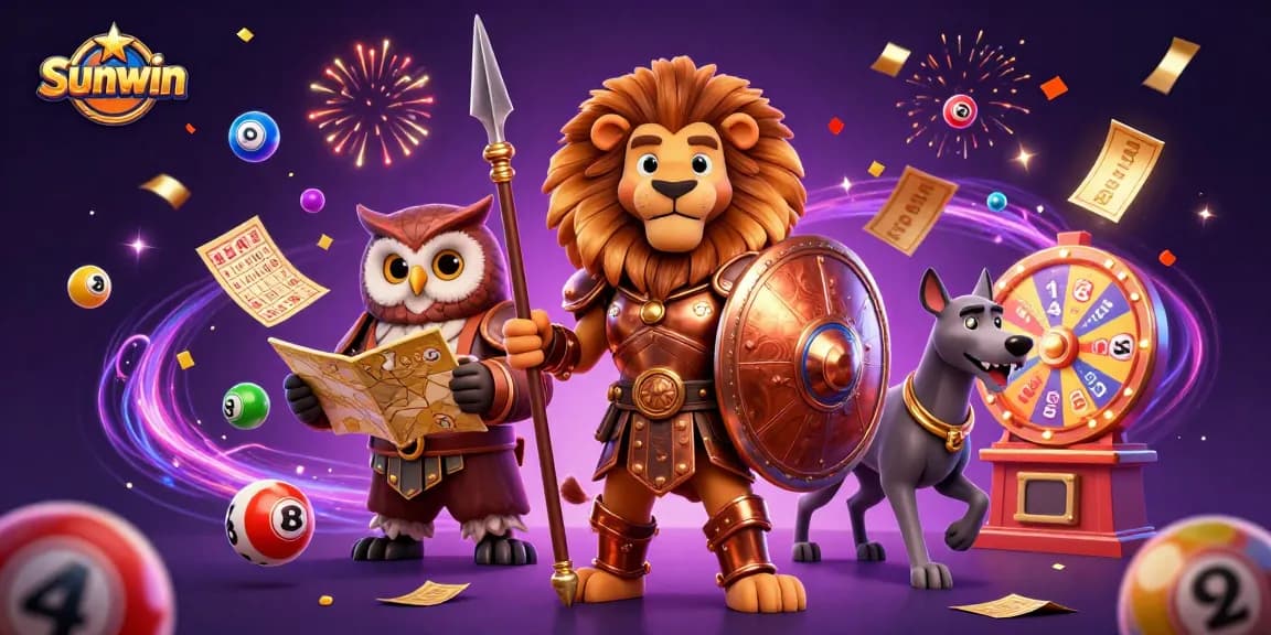 Sunwin brings excitement to lottery gaming with dynamic characters and vibrant prizes.