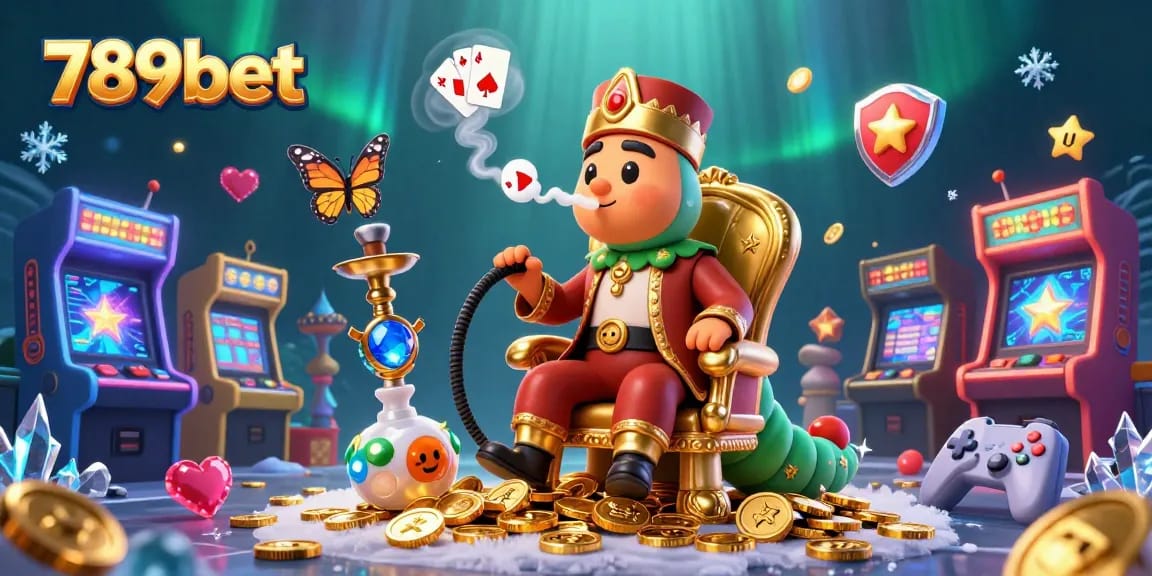 Experience big winnings at 789bet with engaging casino games illustrated in vibrant 3D.