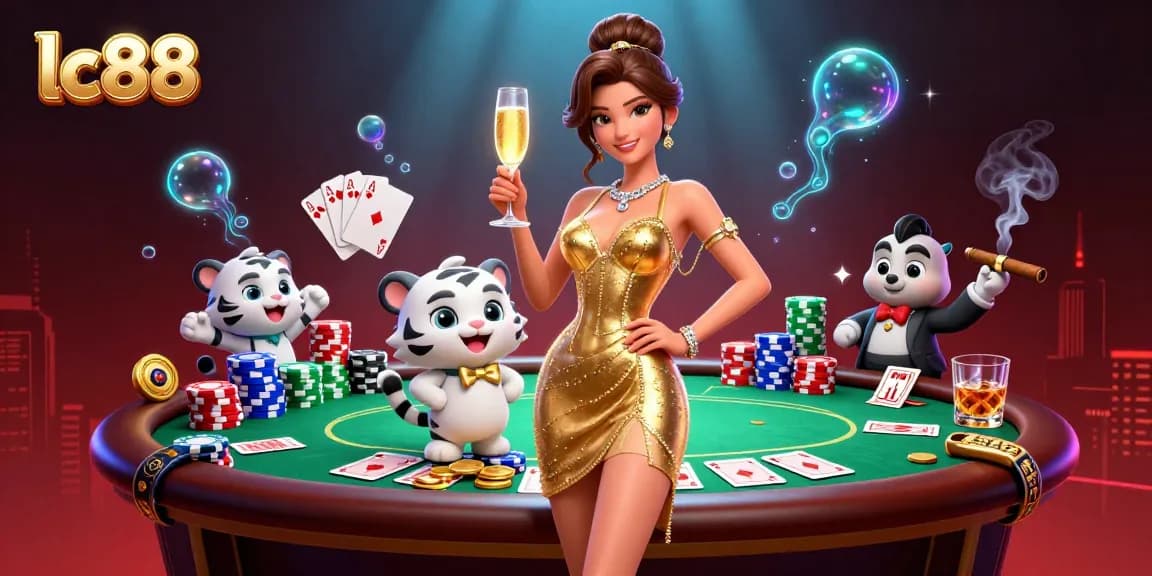 Engage with exciting gameplay at lc88 casino featuring dynamic poker elements and glamorous characters.