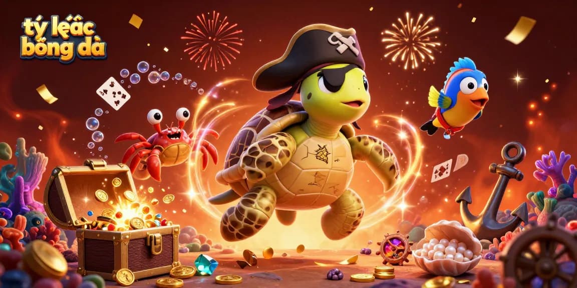 Engage in thrilling sports betting with tỷ lệ bóng đá updates as turtle and crab explore underwater treasure.
