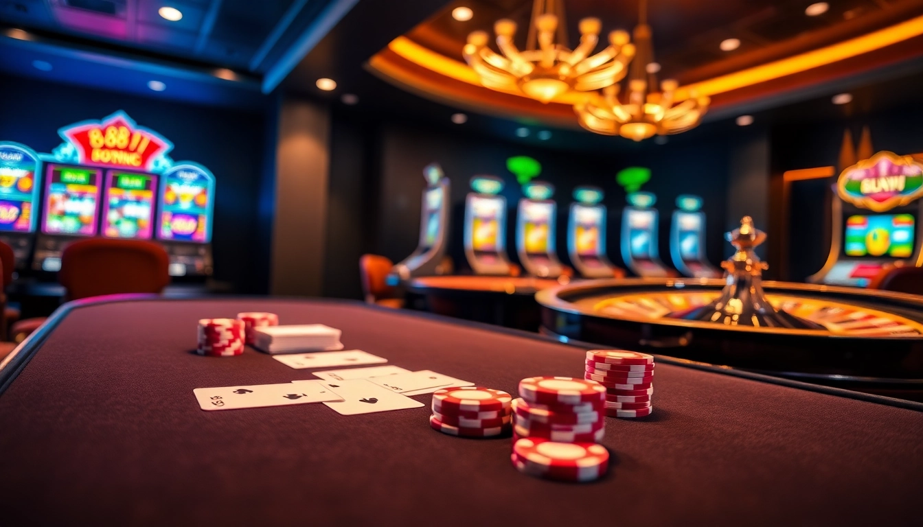 Experience the thrill of poker and roulette at 888VI's vibrant casino.