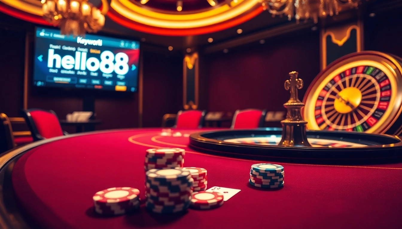 Play exciting poker at hello88, where lavish decor meets thrilling gameplay.