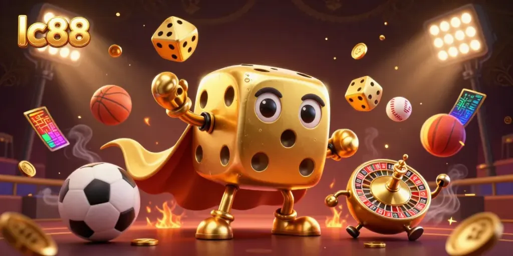 Experience thrilling gaming with lc88 in a vibrant, dynamic casino atmosphere.