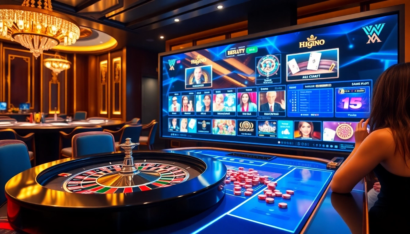 Players enjoying the immersive casino experience at https://hitclub4.app/ with vibrant roulette and slot games.