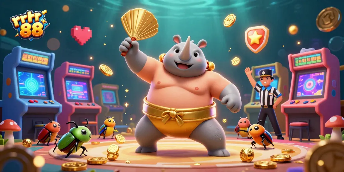 Win at rr 88 and enjoy the thrilling casino experience with golden coins, arcade action, and vibrant visuals.