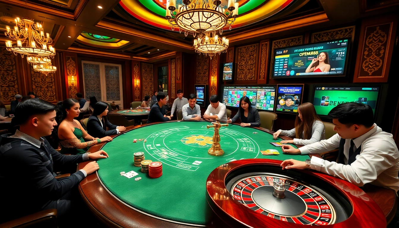Experience the thrill of winning at OPEN88 with vibrant casino games and vibrant atmosphere.