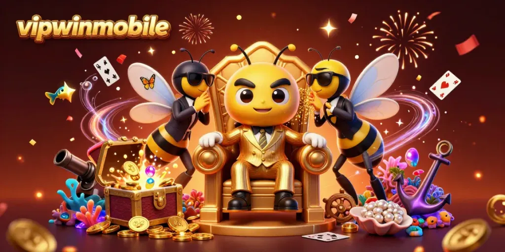 Join the excitement at vipwinmobile casino with a buzzing bumblebee boss and glamorous graphics!