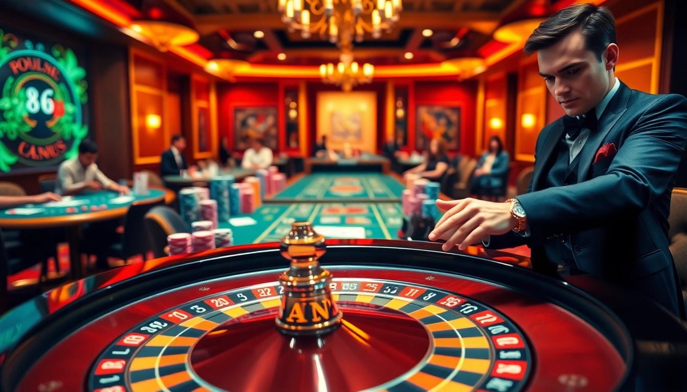 Engage in the excitement of uu88.com with vibrant casino games like roulette and poker.