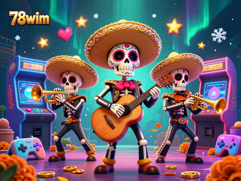 Experience thrilling action at 78wim with colorful characters and vibrant casino game elements.
