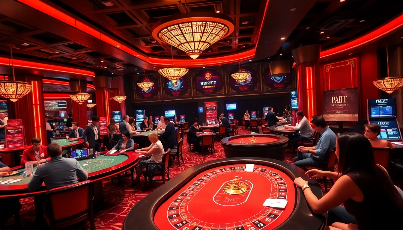 Experience the excitement of the 789f game in a luxurious online casino setting.
