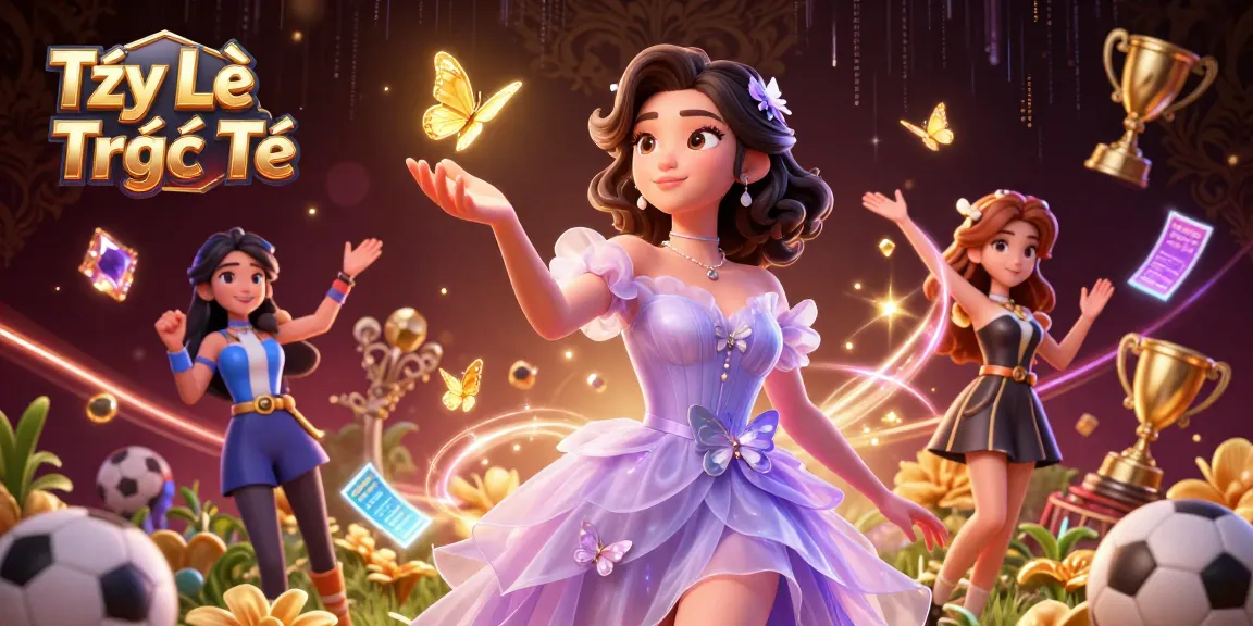 Engage with Tỷ Lệ Kèo Trực Tiếp as stunning characters embody sports betting excitement amidst vibrant imagery.