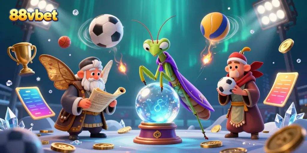 Experience thrilling gaming with the 88vbet fortune teller and mystical elements in a captivating scene.