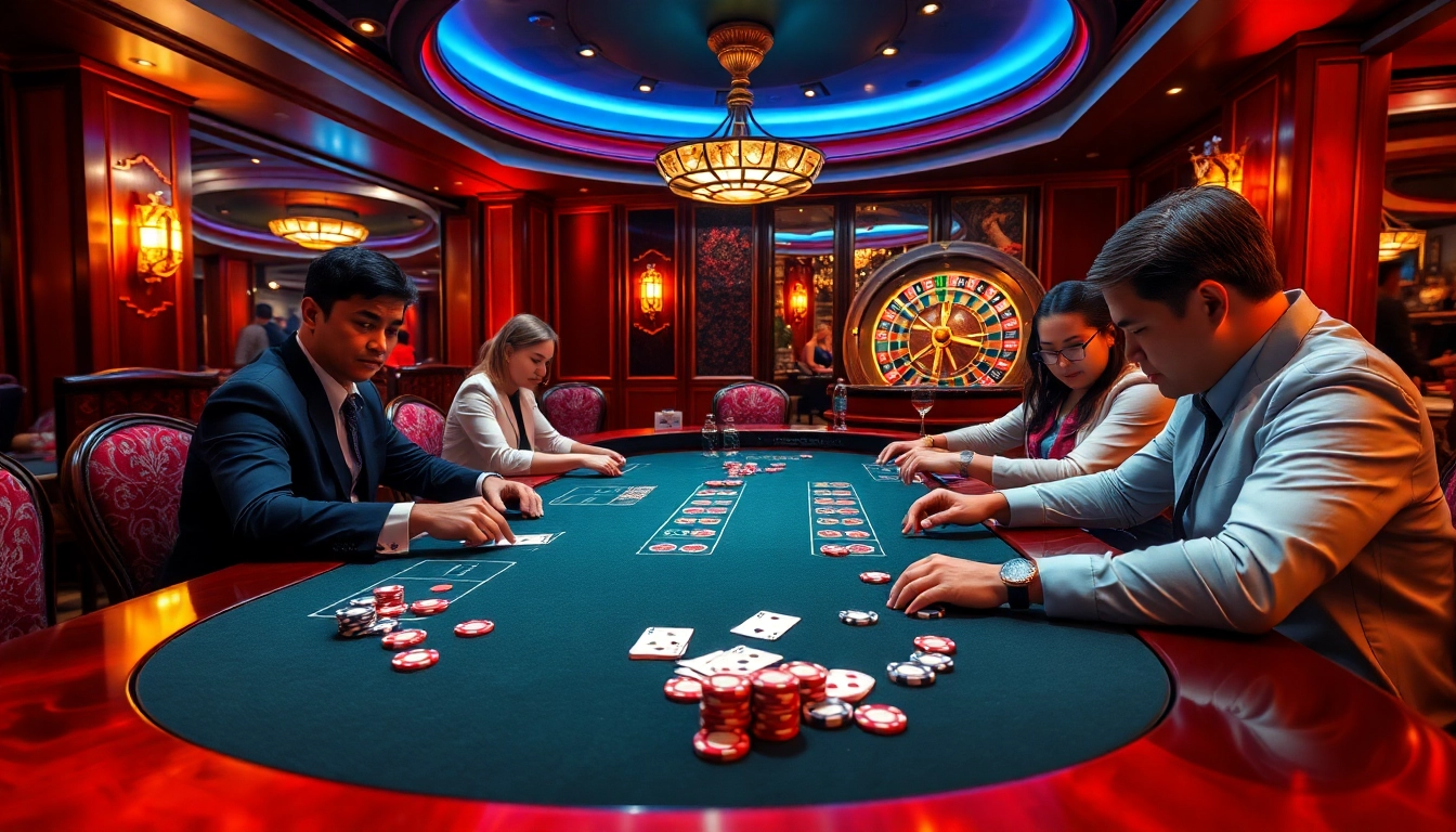 Experience the thrill of high-stakes gaming in a luxurious casino setting featuring hh3d trung quốc elements.
