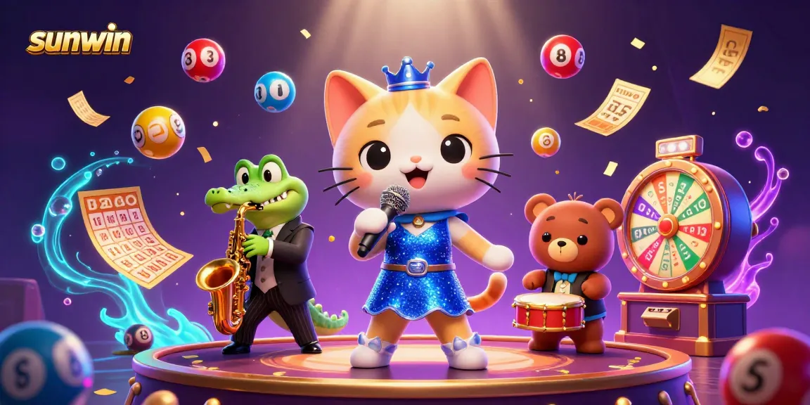 Engage with sunwin's thrilling casino action featuring vibrant characters and games.