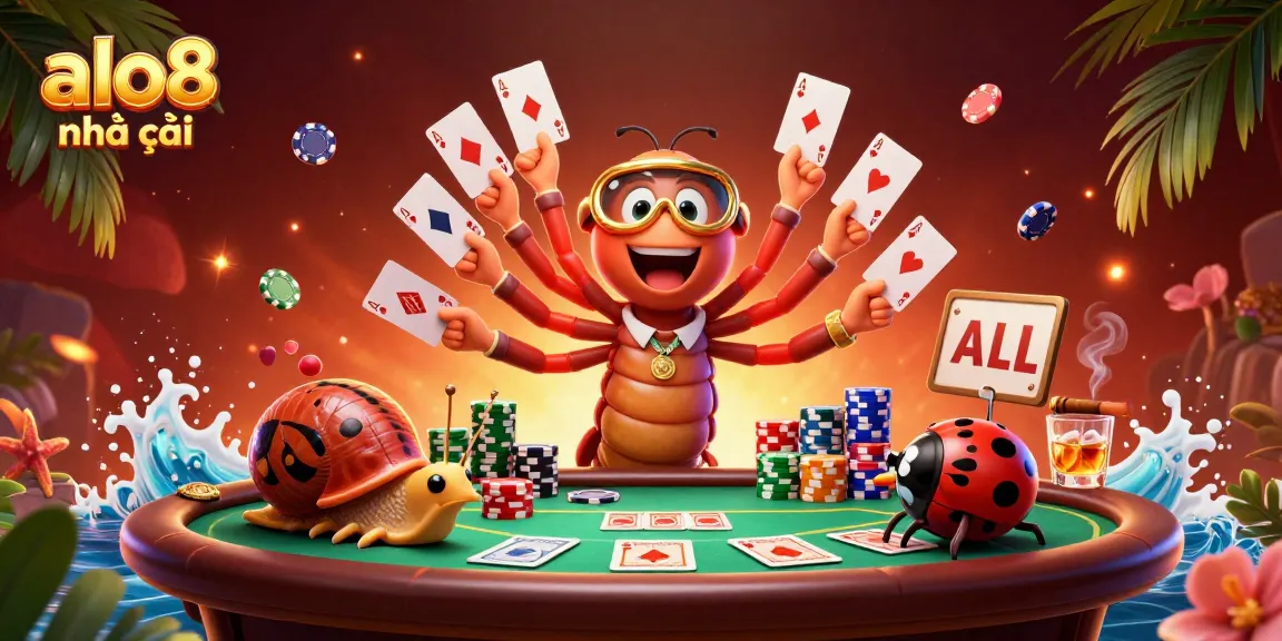Experience thrilling action with alo8 nhà cái at this vibrant casino scene featuring entertaining characters.
