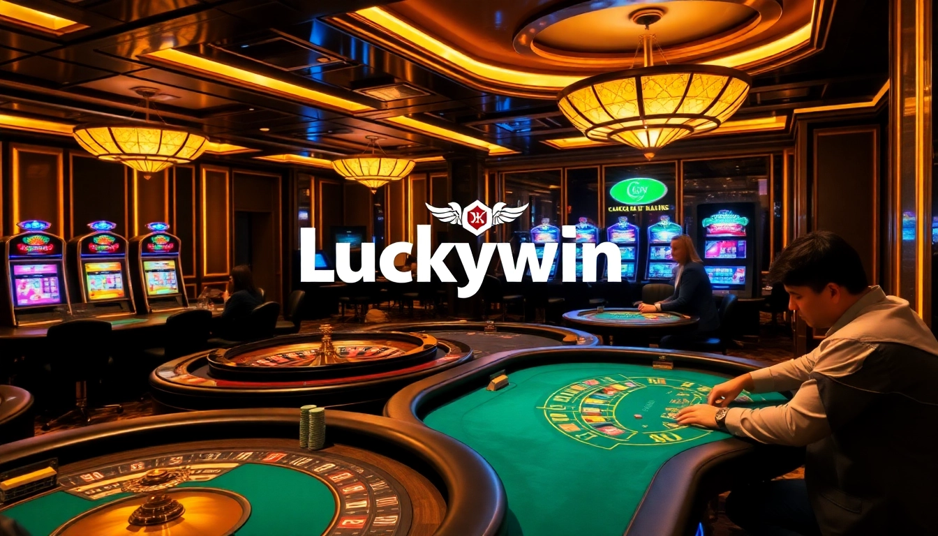 Experience the thrill of Luckywin at a vibrant casino with engaging gameplay and exciting rewards.