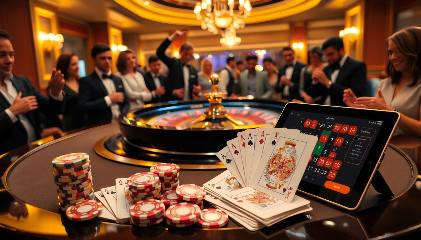 Engaging roulette game experience at tylenhacai7.com with elegant table and colorful chips.