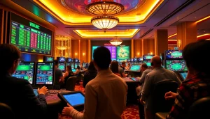 Engaging online gaming experience at w88.nyc with players enjoying casino games.