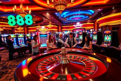 Experience the thrill of winning at 888now with vibrant casino games and exciting action.