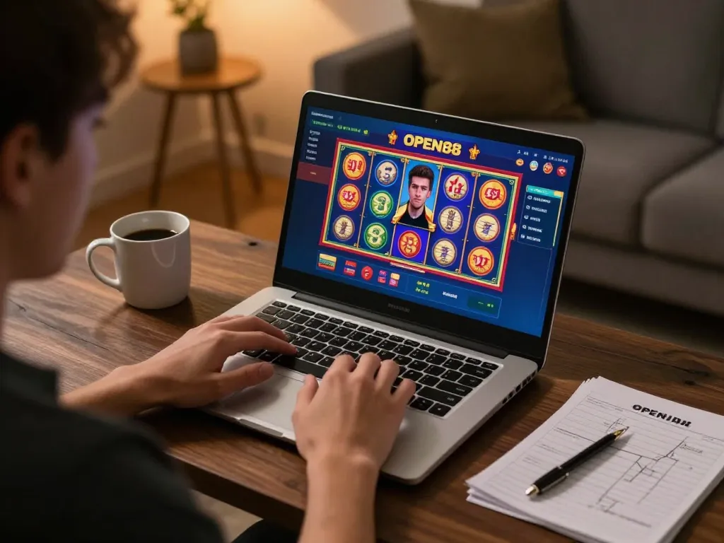 Engage in thrilling gameplay at OPEN88 while enjoying a cozy home setup